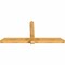Ekena Millwork Eugene Rough Sawn Timber Gable Bracket, Western Red Cedar, 96"W x 44"H x 6"D x 6"F, 11/12 Pitch GBW096X44X0606EUG00RWR - alternate 4